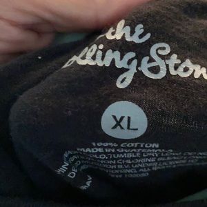 Black Rolling Stones T-shirt
